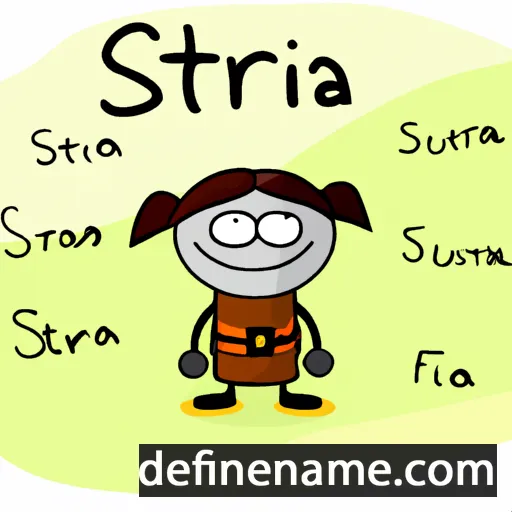 Stirna cartoon