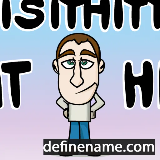 cartoon of the name Stith