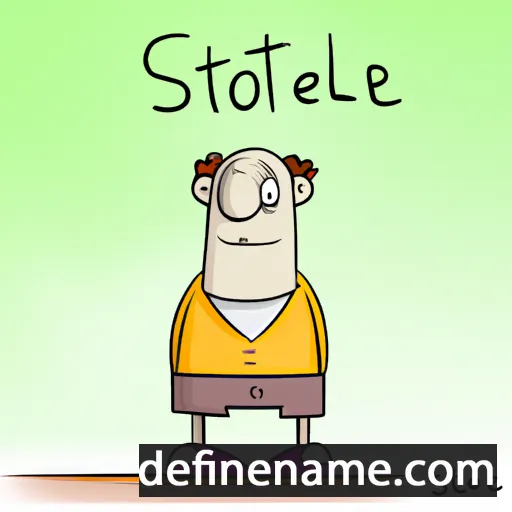 cartoon of the name Stolie