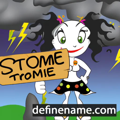 Stormie cartoon