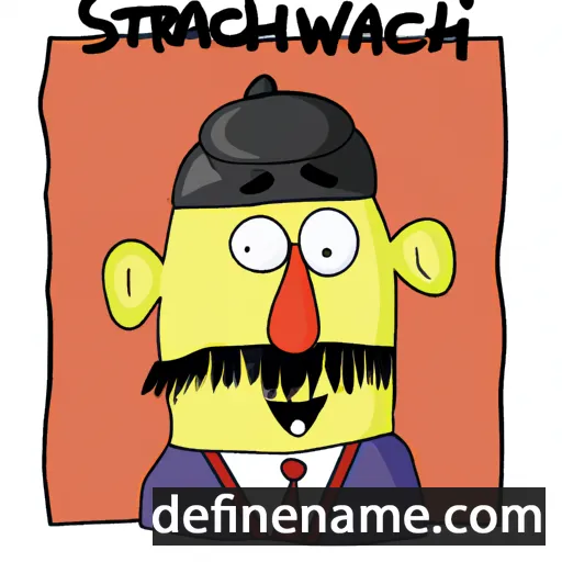 Strachosław cartoon