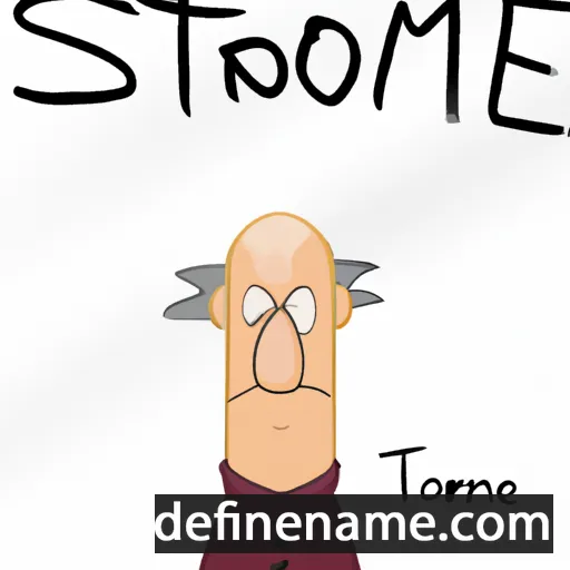 Strømme cartoon