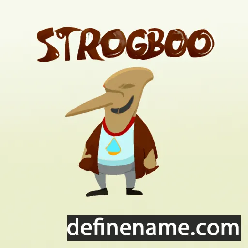 Strogobor cartoon