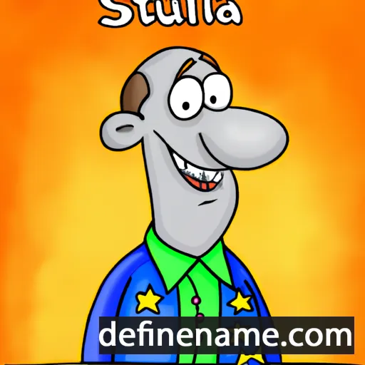 cartoon of the name Sturla