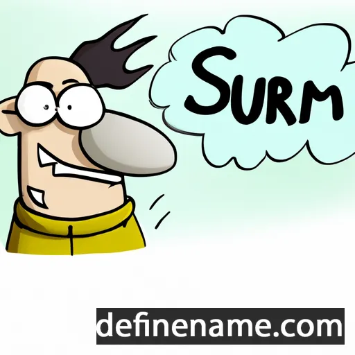 Sturm cartoon