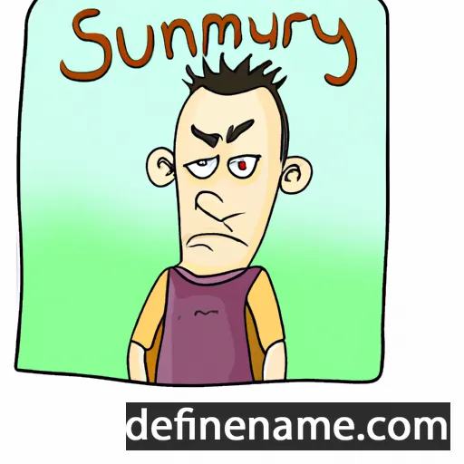 cartoon of the name Sturmiy