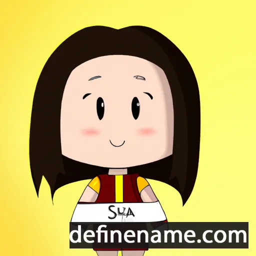 Su Ana cartoon