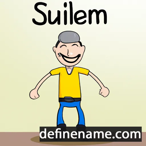 cartoon of the name Sülemen