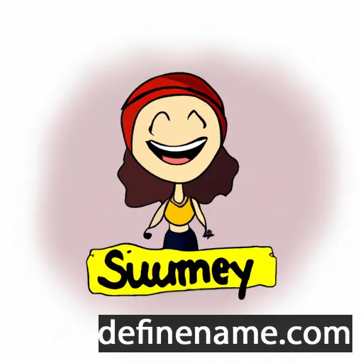 cartoon of the name Sümeyya