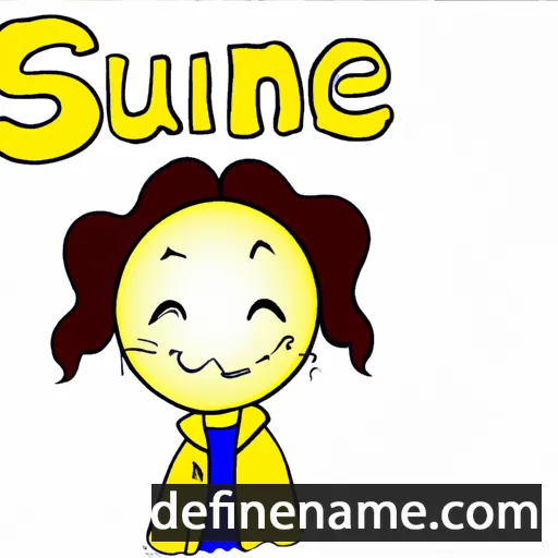 cartoon of the name Sünne