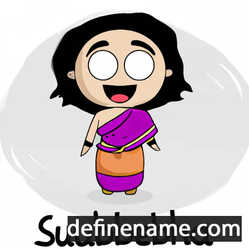 cartoon of the name Subhalekha