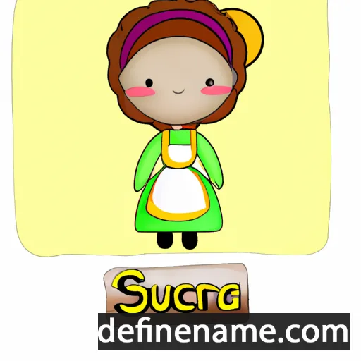 cartoon of the name Sucaria