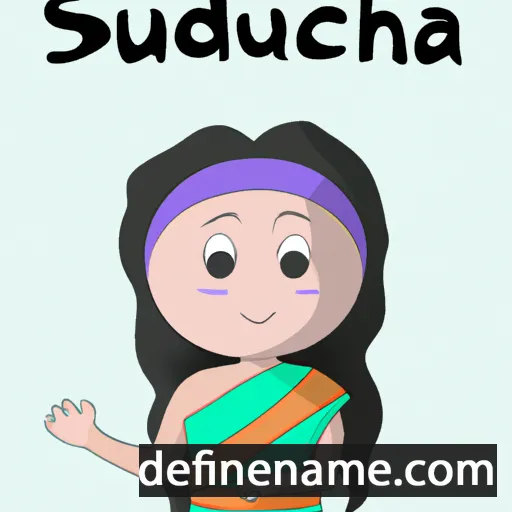 cartoon of the name Suchinda