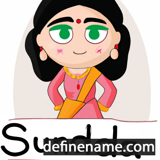 cartoon of the name Suddhodana