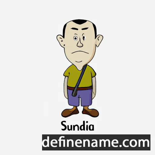 cartoon of the name Sudimir