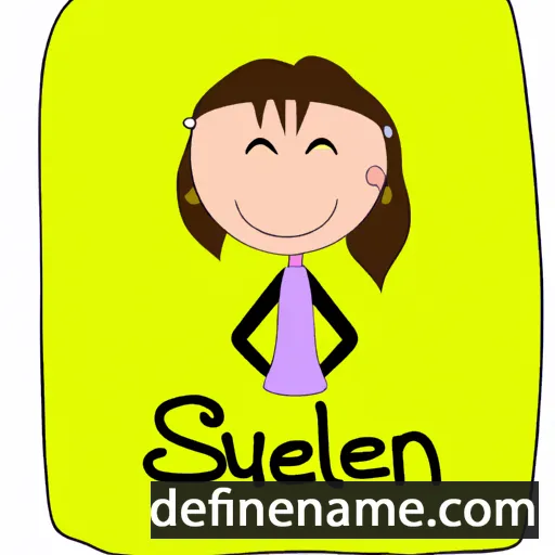 Suelen cartoon