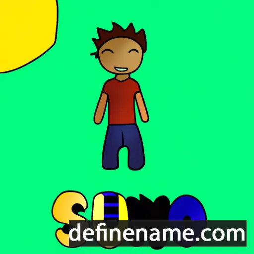 cartoon of the name Sueno