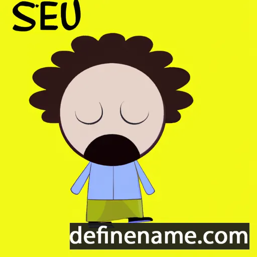 cartoon of the name Sueo