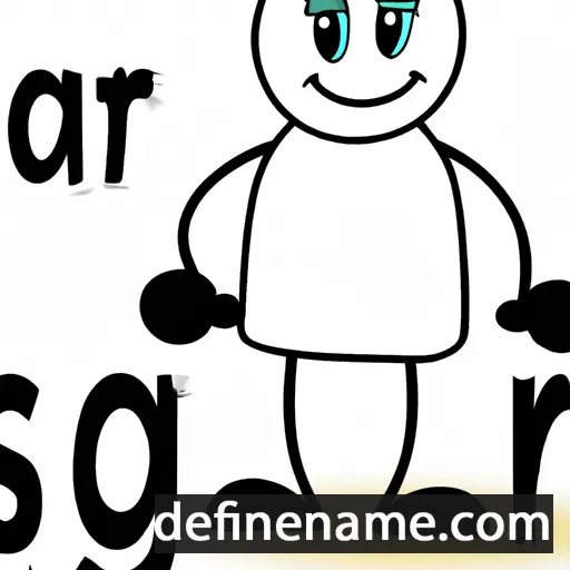 cartoon of the name Sugar