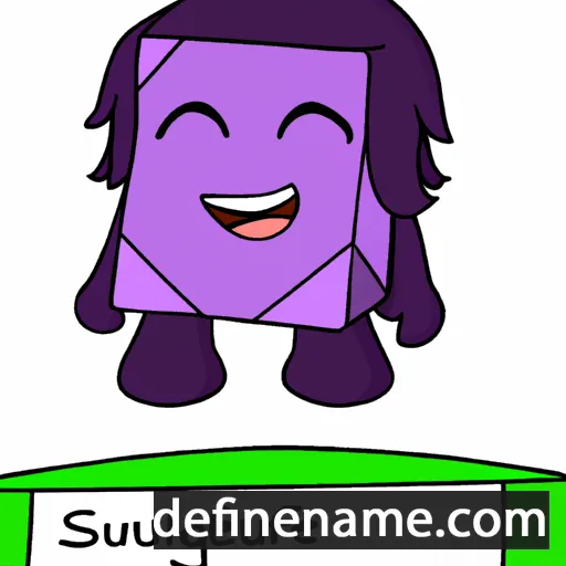 cartoon of the name Sugilite