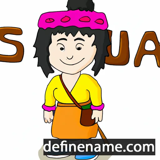 cartoon of the name Sugma