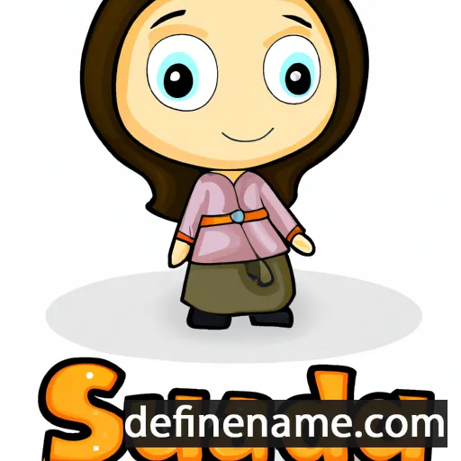 cartoon of the name Suhad