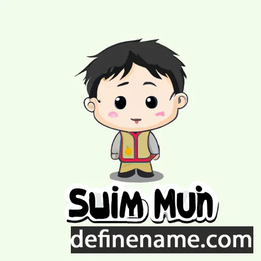 cartoon of the name Suhaim