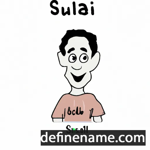 cartoon of the name Suhal