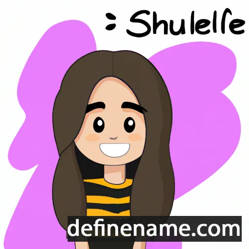 cartoon of the name Suhalee