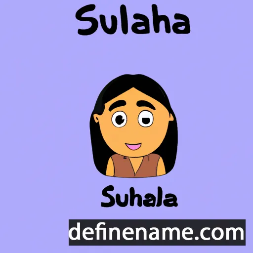 Suhela cartoon