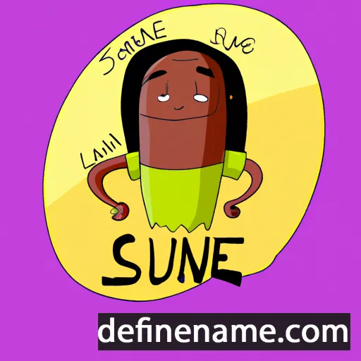 Suiane cartoon