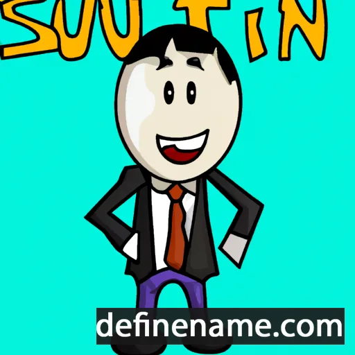 cartoon of the name Suitín