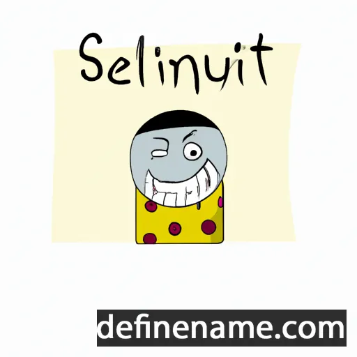 cartoon of the name Sujeilenit