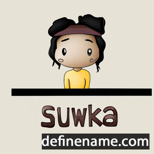 Sukewa cartoon