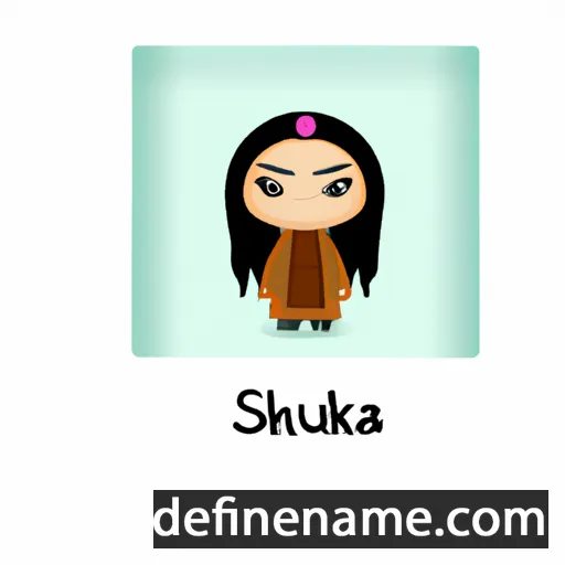 cartoon of the name Sukhayla