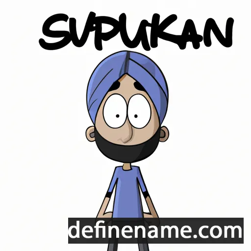 Sukhmanpreet cartoon