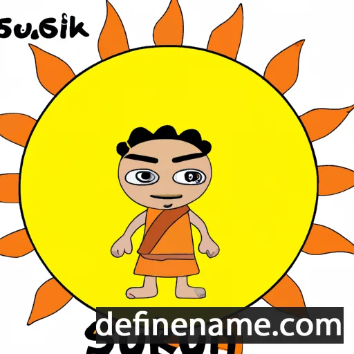 Sukhsun cartoon