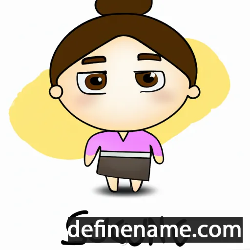 Sukyeong cartoon