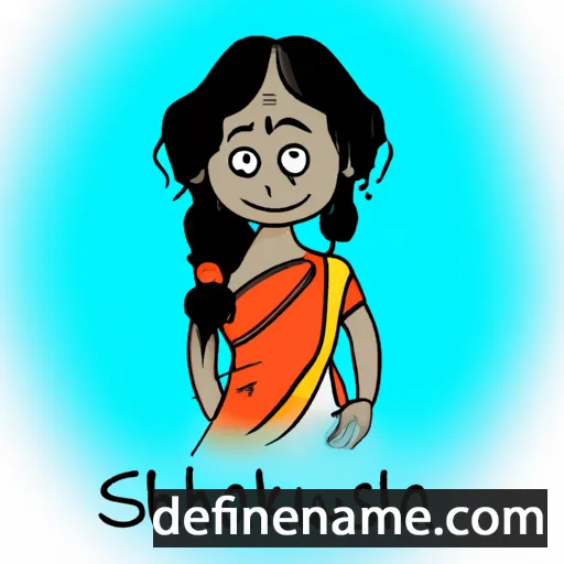 cartoon of the name Sulakshana