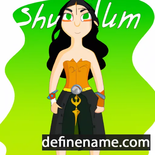 cartoon of the name Sulamith