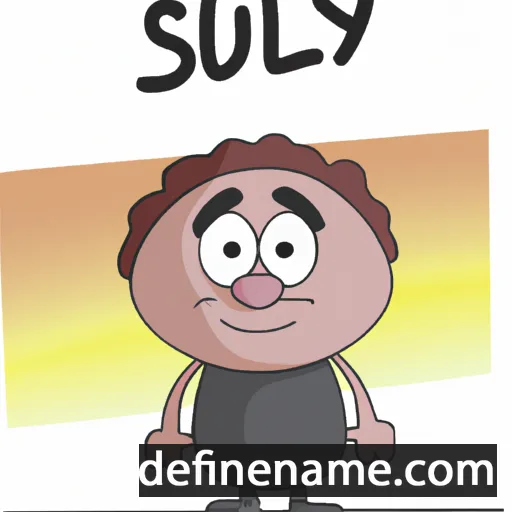 cartoon of the name Suley