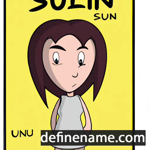 cartoon of the name Sulin