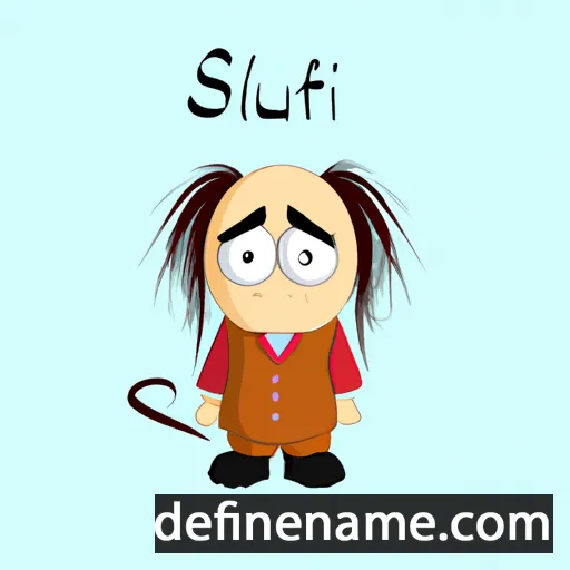 cartoon of the name Sulkifli