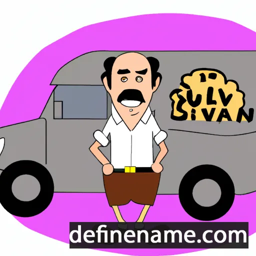 cartoon of the name Sullyvan