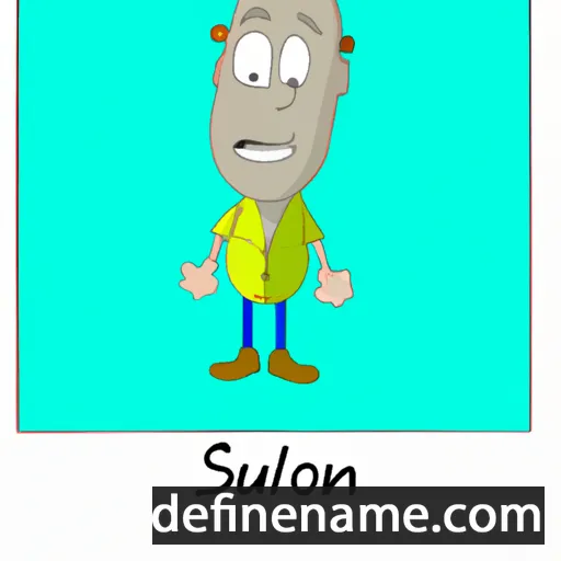 cartoon of the name Sulon