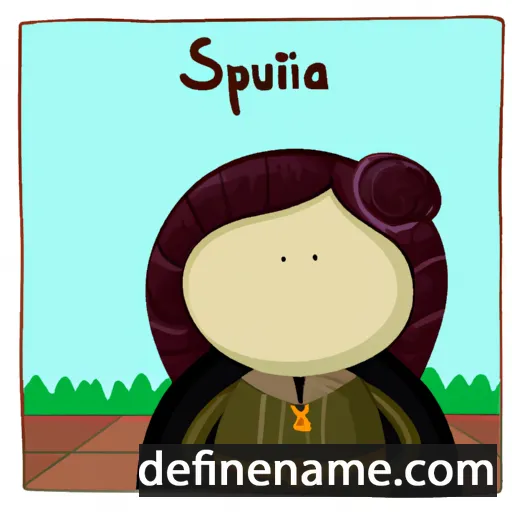 Sulpicia cartoon