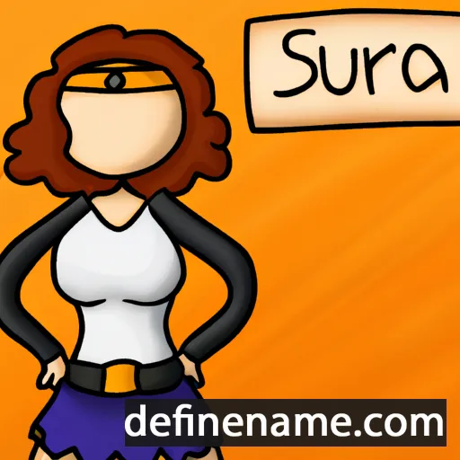 cartoon of the name Sultra