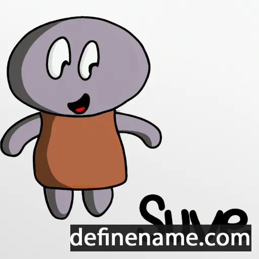 cartoon of the name Sulve