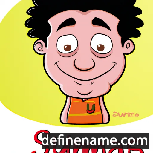 cartoon of the name Sumanas