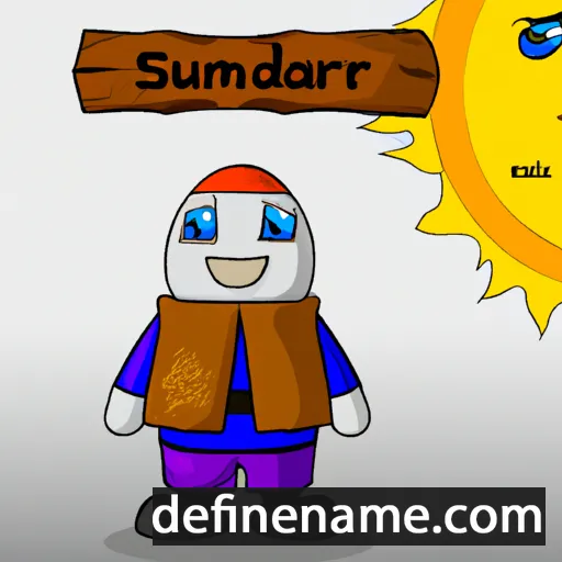 Sumarliðr cartoon